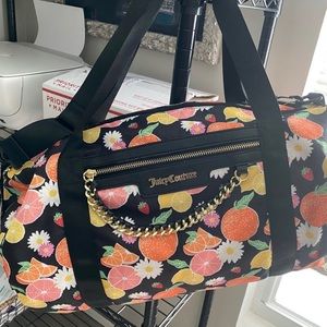 NWT JUICY COUTURE Forbidden Fruit Weekender Bag